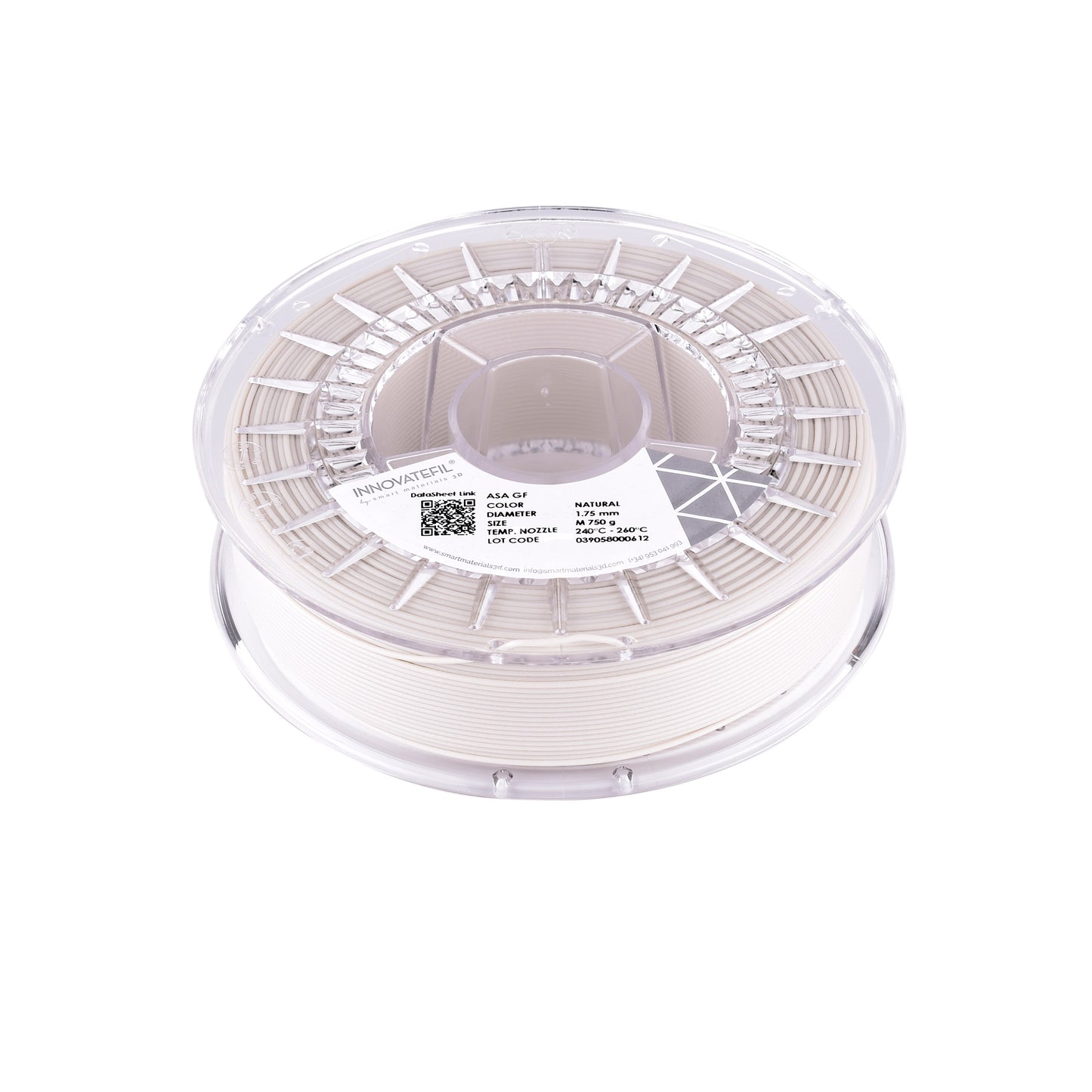 ASA NATURAL GLASS FIBER 1.75mm