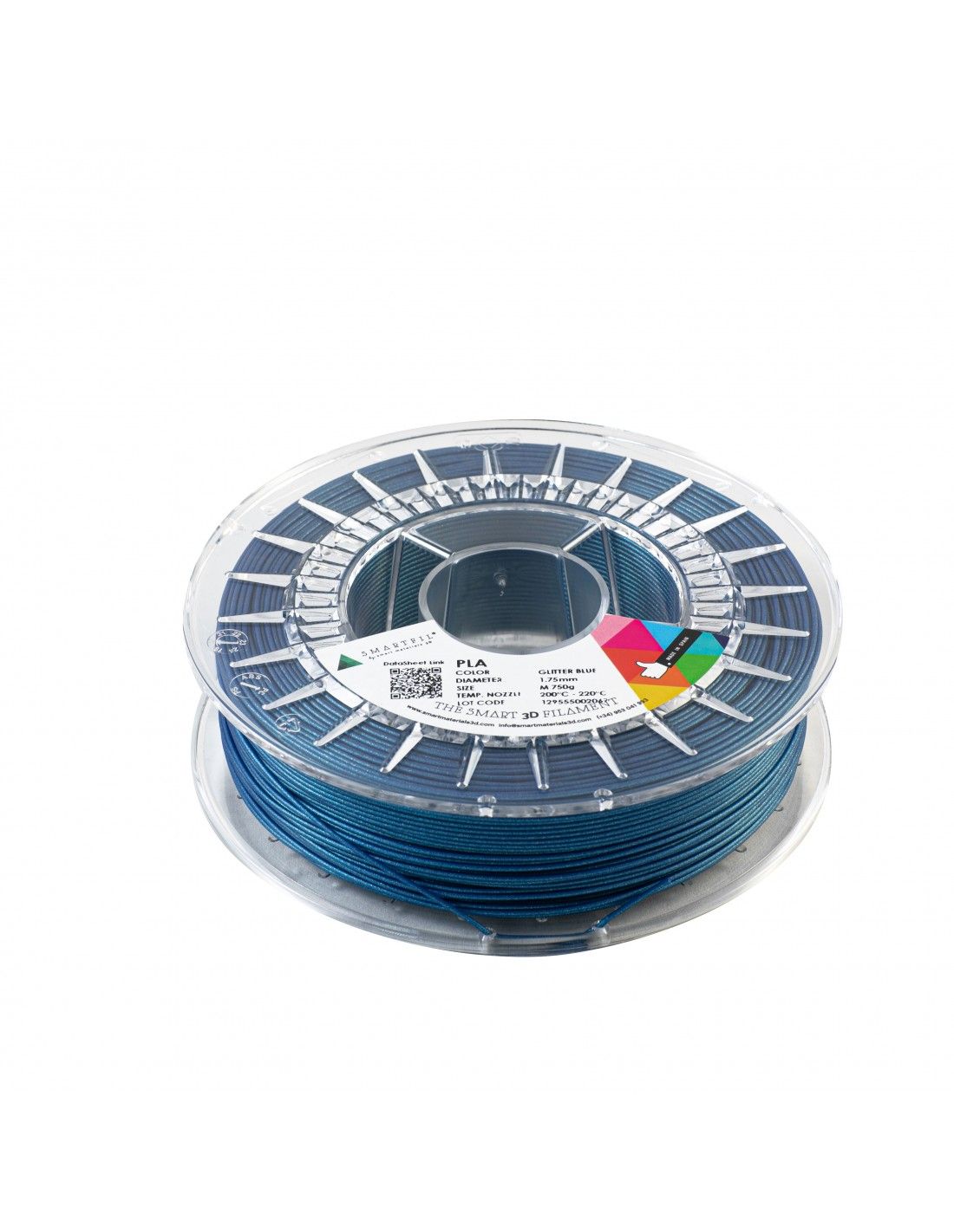 PLA AZUL GLITTER